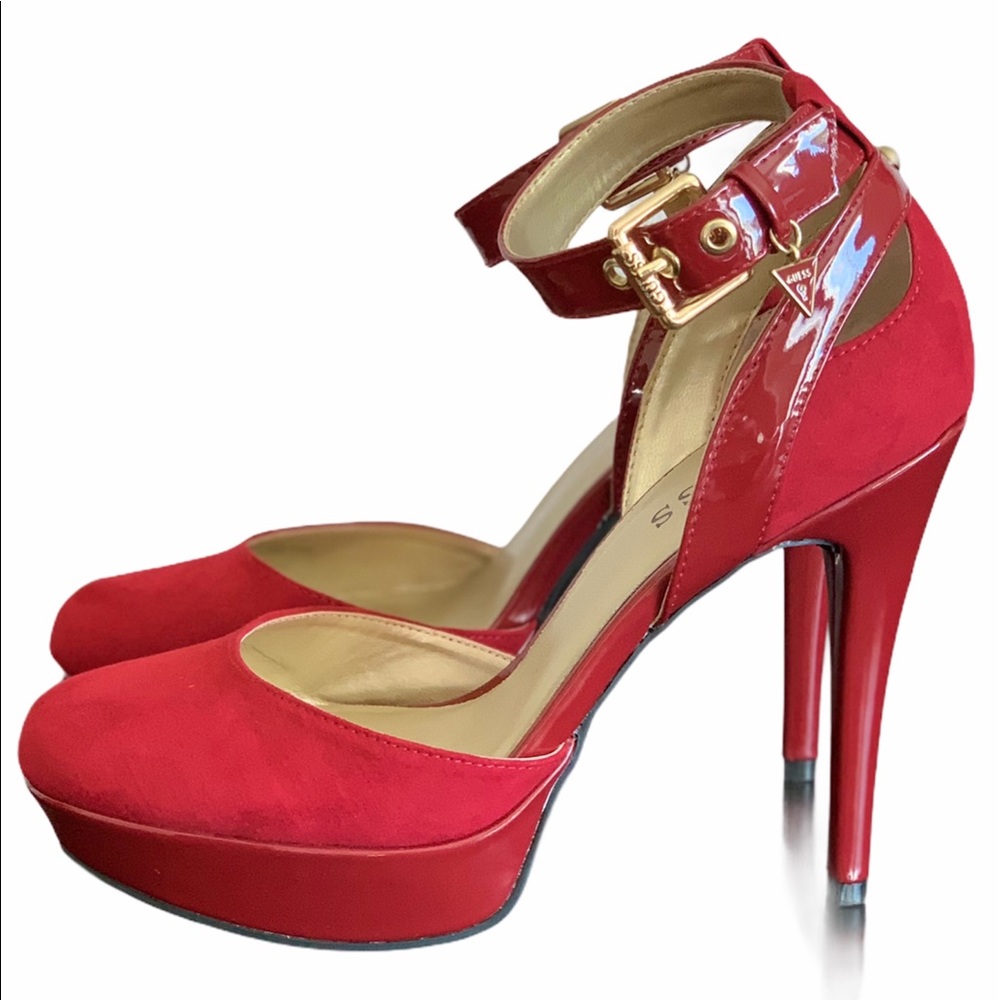 Guess Red Platforms